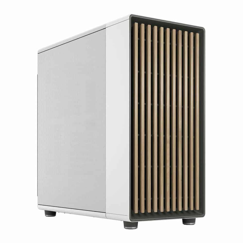 (image for) Fractal North XL Chalk White Mesh Side Panel Mid Tower PC Case